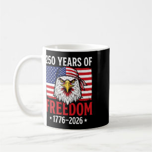 250 Anniversary Usa Patriotic Eagle 250th 4th Of J Coffee Mug