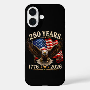 250 Anniversary USA Patriotic Eagle 250th iPhone 16 Case