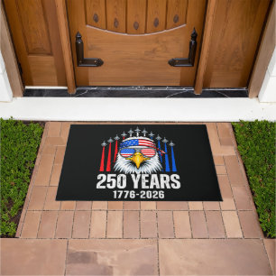 250 Anniversary USA Patriotic Eagle 250th Doormat