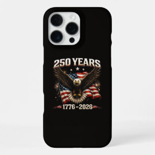 250 Anniversary USA Patriotic Eagle 250th Independ iPhone 16 Pro Max Case