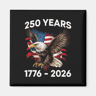 250 Anniversary Usa Patriotic Eagle 250th Independ Magnet