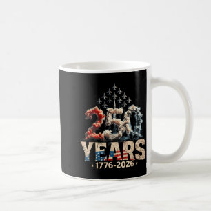 250 Anniversary USA Shirt Patriotic July 4th Coffee Mug