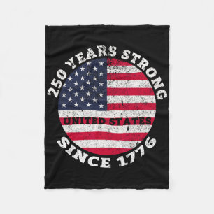 250 Birthday 1776 2026 Usa 250th Anniversary 4th O Fleece Blanket