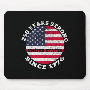 250 Birthday 1776 2026 Usa 250th Anniversary 4th O Mouse Pad