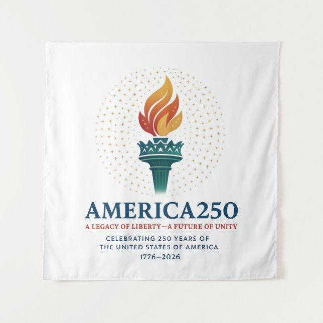 250 Birthday of the USA  Tapestry (Front)