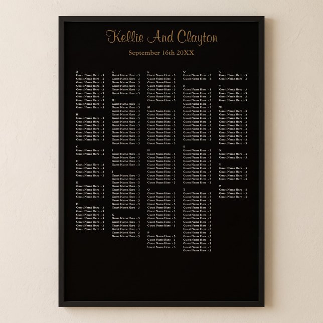 250+ Simple Wedding Seating Chart (Creator Uploaded)