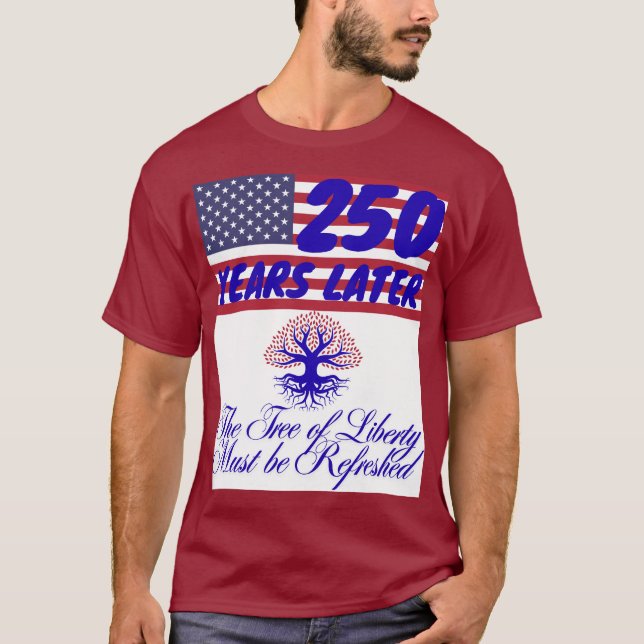250 Tree of Liberty  T-Shirt (Front)