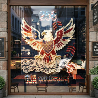 250 USA Anniversary Majestic Eagle Ivory Patriotic