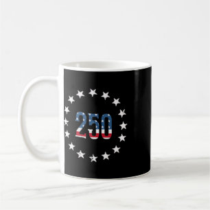 250 Usa Flag Stars Pocket 250th Anniversary Men Wo Coffee Mug