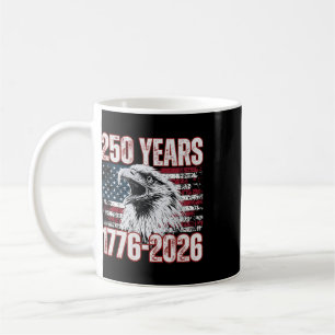 250 Year 250th Anniversary Usa Cow Patriotic 4th O Coffee Mug