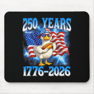 250 Year American 250th Anniversary Usa Gnomes 4th Mouse Pad