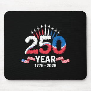 250 Year Anniversary 1776 2026 Patriotic Usa Mouse Pad