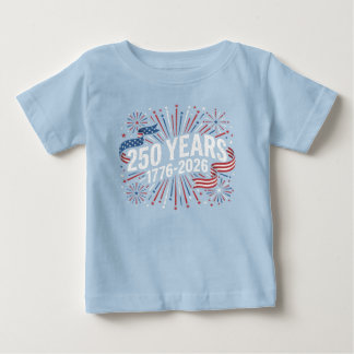 250 Year USA 4th of July  Baby T-Shirt