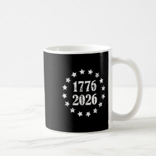 250 years 1776-2026 250th birthday, 4th of july coffee mug