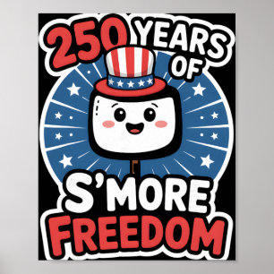 250 Years 1776-2026 250th Birthday Camping _2  Poster