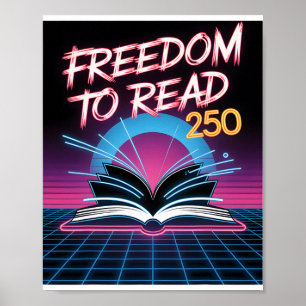 250 Years 1776-2026 250th Birthday Reading _4 Poster
