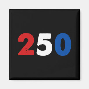 250 Years 1776-2026 250th Birthday Usa Patriotic 4 Magnet