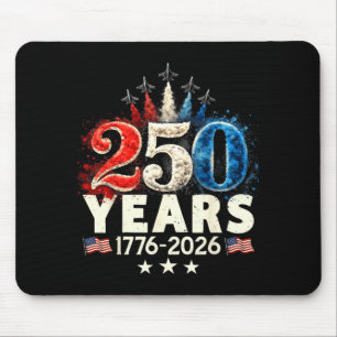 250 Years 1776 2026 250th Vintage 4th July Mouse Pad