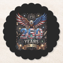 250 Years 1776 2026 4th of July Eagle 250th Annive