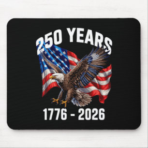 250 Years 1776-2026 Patriotic Eagle Flag 2026 _1 Mouse Pad