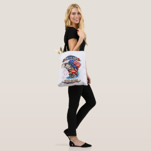 250 Years 1776-2026 Trout Fishing Tote Bag