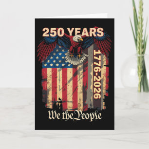 250 Years 1776-2026, We The People Card