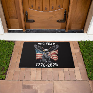 250 Years 250th Anniversary USA 4th July Doormat