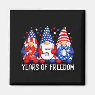 250 Years 250th Anniversary USA Patriotic 4th July Magnet