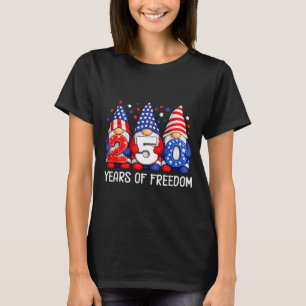 250 Years 250th Anniversary USA Patriotic 4th July T-Shirt