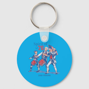 250 Years Aamerica 250th Anniversary 1776-2026 4th Key Ring