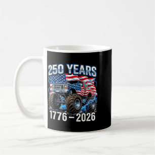 250 Years Aamerica 4th Of July 1776 2026 Monster Coffee Mug