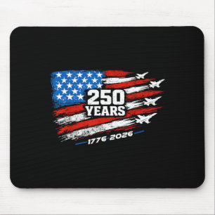 250 Years Aamerica Patriotic 4th Of July 250 Mouse Pad