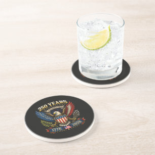 250 Years America 1776 2026 250th Anniversary Coaster