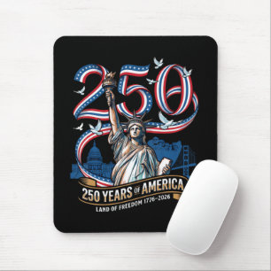 250 Years America Anniversary 1776 2026 Mouse Pad