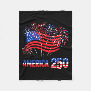 250 years america anniversary 250th independence25 fleece blanket