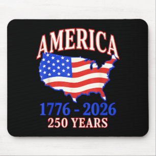 250 years america anniversary 250th independence25 mouse pad