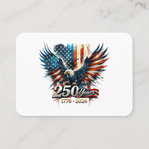 250 Years America Anniversary 250th Independence D Business Card