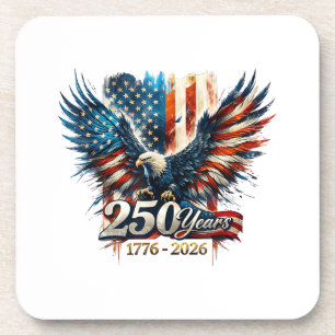 250 Years America Anniversary 250th Independence D Coaster