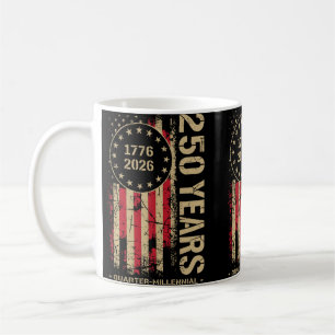 250 Years America Anniversary 250th Independence D Coffee Mug