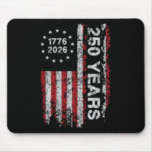 250 Years America Anniversary 250th Independence D Mouse Pad
