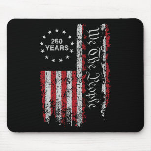 250 Years America Anniversary 250th Independence D Mouse Pad