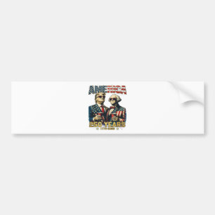 250 Years America Anniversary 250th Trump Bumper Sticker