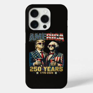 250 Years America Anniversary 250th Trump iPhone 15 Pro Case