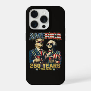 250 Years America Anniversary 250th Trump iPhone 15 Pro Case