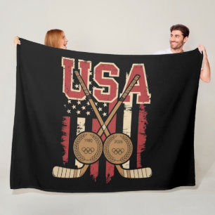 250 Years America Anniversary Fleece Blanket