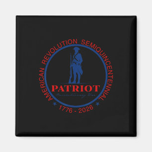 250 Years America Anniversary July 4th Vintage Wom Magnet