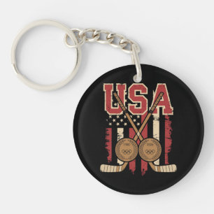 250 Years America Anniversary Key Ring