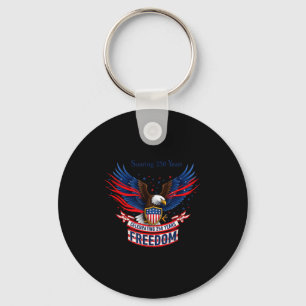 250 years america anniversary usa 250th birthday key ring