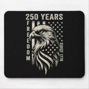250 Years America Freedom Since 1776 4th Of July U Mouse Pad