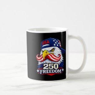250 Years American 1776 2026 250th 4th July Coffee Mug